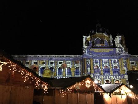 Vánoční čas a Dům moře ve Vídni